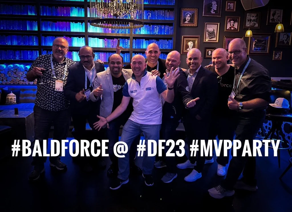 Trailblazers at the MVP Party #baldforce #DF23
