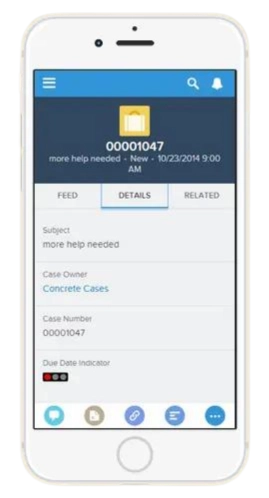 service cloud case details